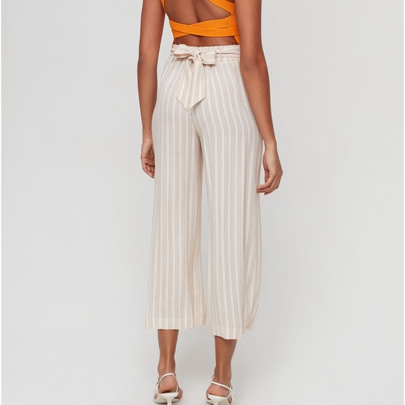 Wilfred Faun Pant Almond/Birch Striped Small - Picture 3 of 7